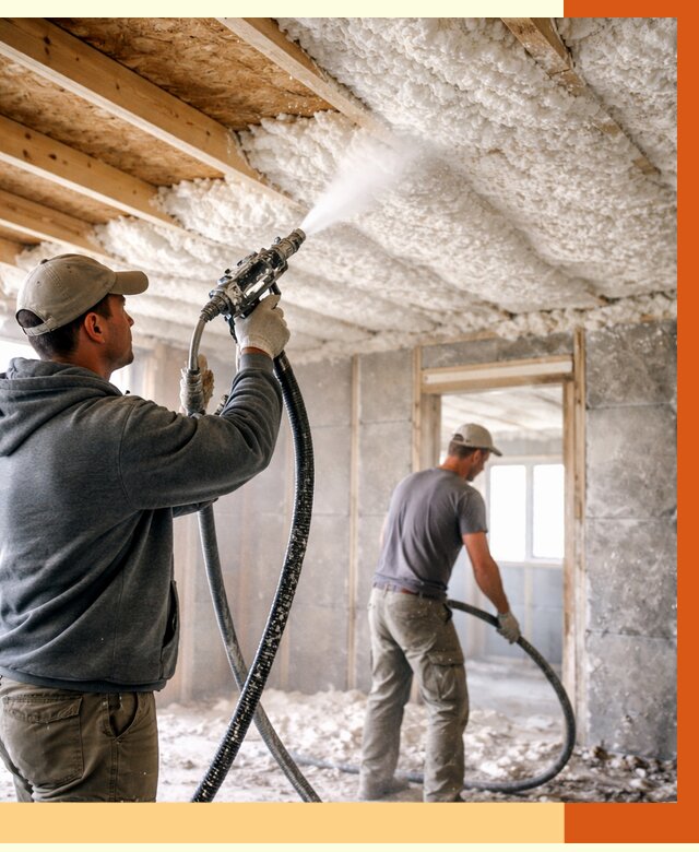 Утепление пеноизолом в Арзамасе от 1738 руб./м2 под ключ | ТепломастерРзм