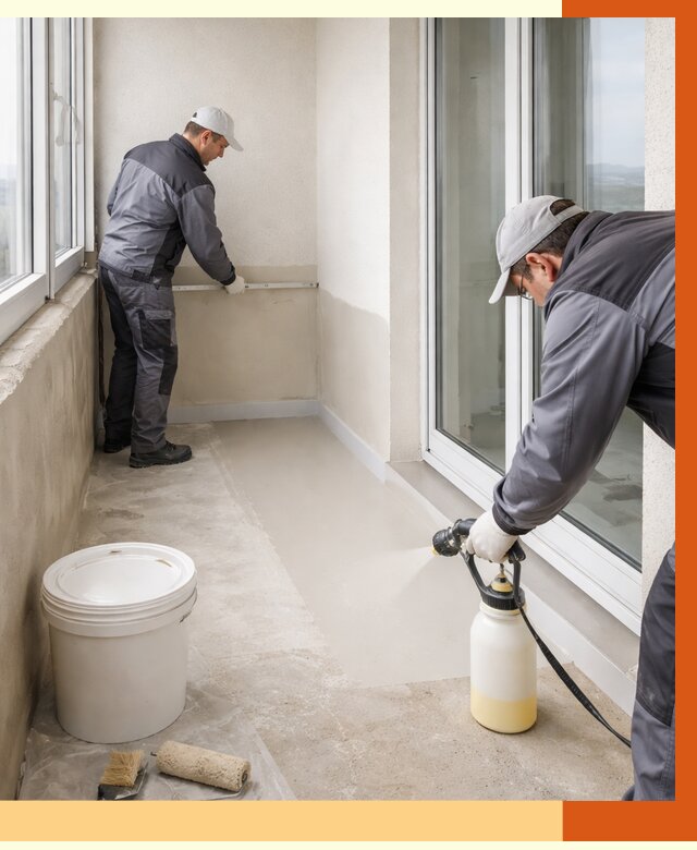 Утепление балкона жидкой теплоизоляцией в Арзамасе от 6245 руб./м2 | ТепломастерРзм