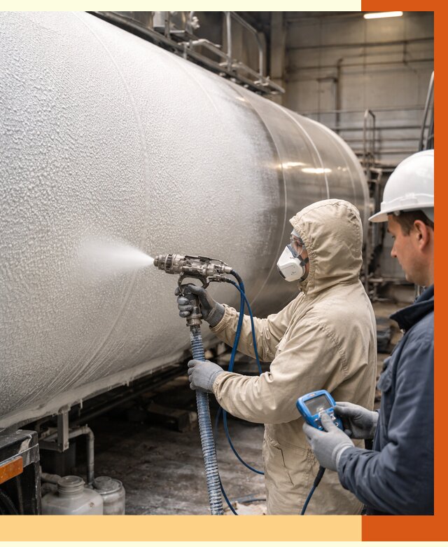 Утепление автоцистерны жидкой теплоизоляцией в Арзамасе от 15748 руб. под ключ | ТепломастерРзм