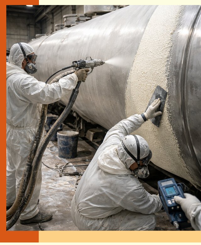 Утепление автоцистерн жидкой теплоизоляцией в Арзамасе