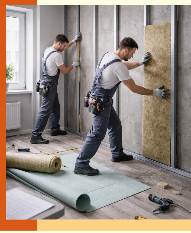 Шумоизоляция квартиры под ключ в Арзамасе — профессионально и гарантированно