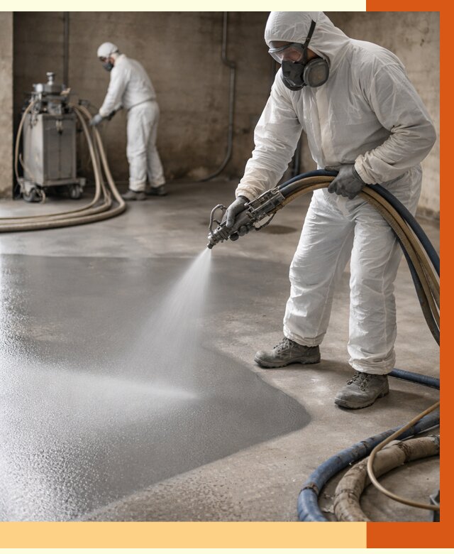 Гидроизоляция полимочевиной в Арзамасе от 9232 руб/м² — напыление полимерной гидроизоляции | ТепломастерРзм