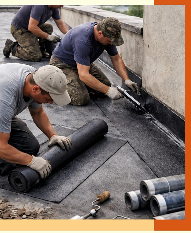 Гидроизоляция кровли в Арзамасе от 4887 руб. — профессиональная гидроизоляция крыши | ТепломастерРзм