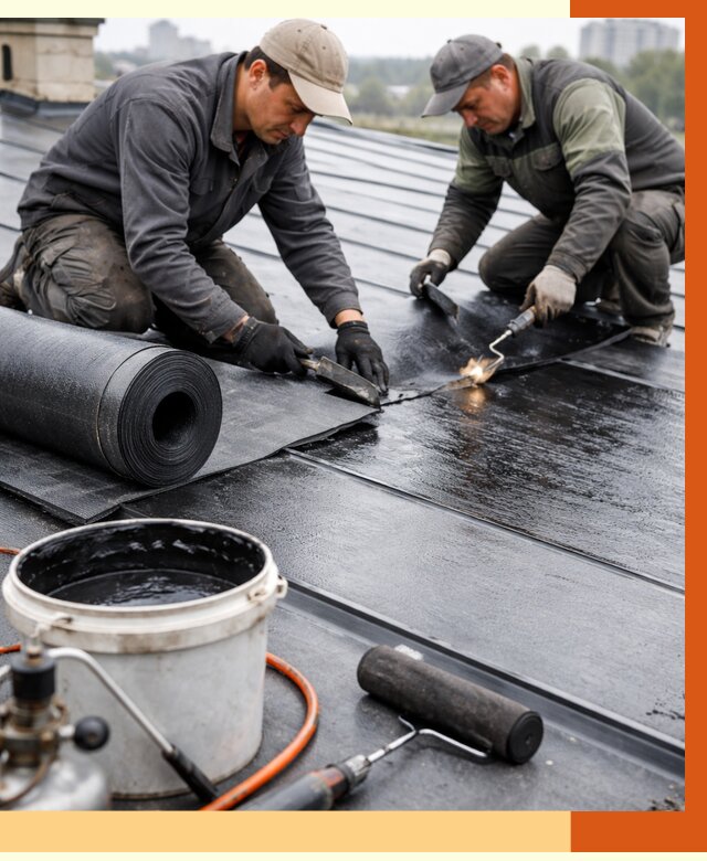 Гидроизоляция фальцевой кровли в Арзамасе от 8146 руб. под ключ | ТепломастерРзм