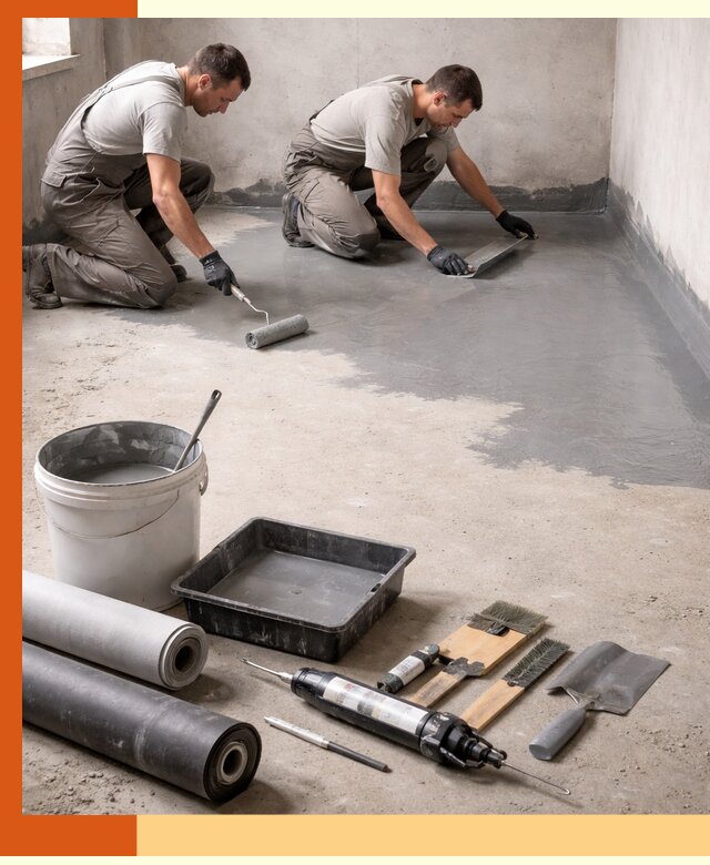 Гидроизоляция пола в Арзамасе — надежная защита от влаги и протечек