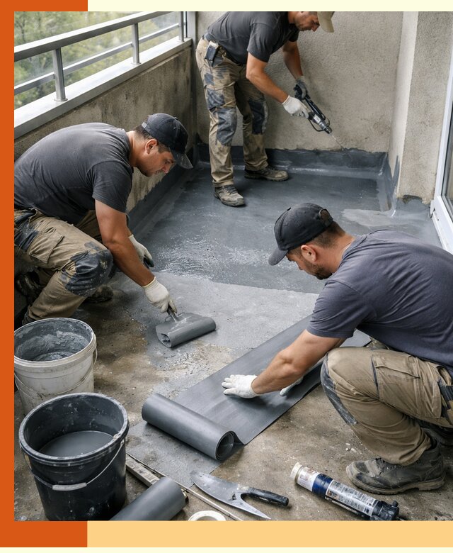 Гидроизоляция балкона в Арзамасе: надежная защита от протечек