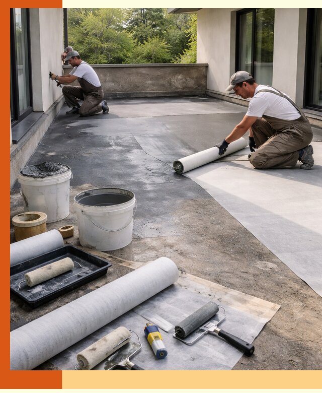 Гидроизоляция террасы в Арзамасе — надежная защита от влаги и протечек