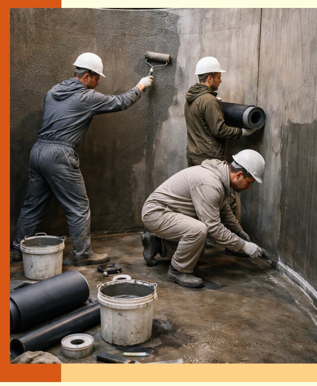 Гидроизоляция резервуара профессионально в Арзамасе