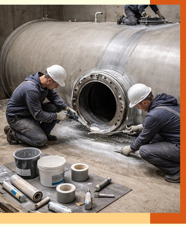 Гидроизоляция резервуара с топливом в Арзамасе от 81458 руб. под ключ | ТепломастерРзм