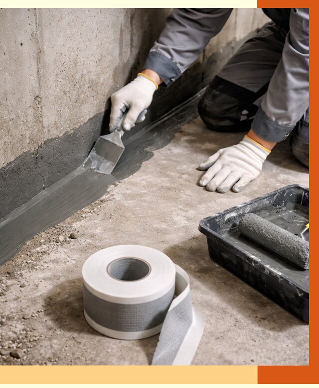 Гидроизоляция швов и герметизация стыков в Арзамасе от 1358 руб. | ТепломастерРзм