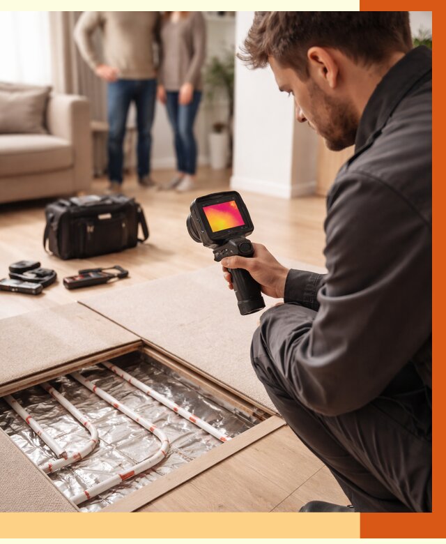 Тепловизионное обследование теплого пола в Арзамасе от 4887 руб. — ТепломастерРзм