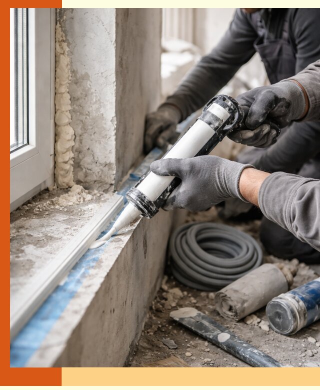 Герметизация стыков и примыканий зданий в Арзамасе