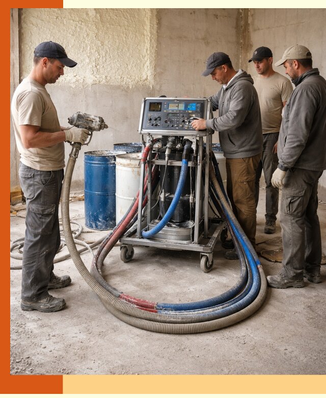 Аренда установки для напыления ППУ в Арзамасе на выгодных условиях